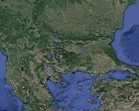 Земетресение разтресе Банско