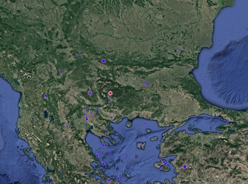 Земетресение разтресе Банско