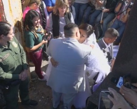 Отвориха цяла граница заради сватба