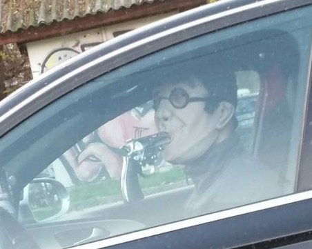 Шофьор налапа дулото на пистолет на пловдивска улица СНИМКИ