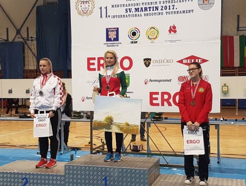 Пловдивчанка със злато от турнир по стрелба в Хърватия