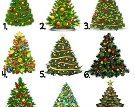 Новогодишен тест: Изберете си елха и разберете каква година ви очаква
