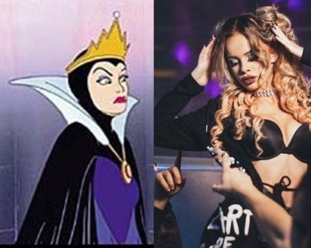 Сузанита в ролята на злата кралица - пита огледало коя е най-красива! ВИДЕО