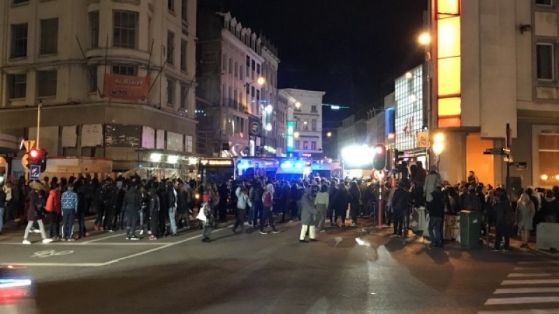 Отново безредици в Брюксел!  Над 50 души са арестувани след масови погроми