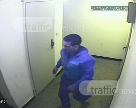 Познавате ли го? Среднощен обирджия нахлува 3-ти път само за месец в блок в Кючука