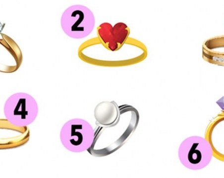 Изберете пръстен от СНИМКАТА и научите какво се крие зад личността ви