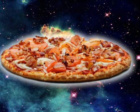 Как изглежда пица, приготвена в Космоса? ВИДЕО