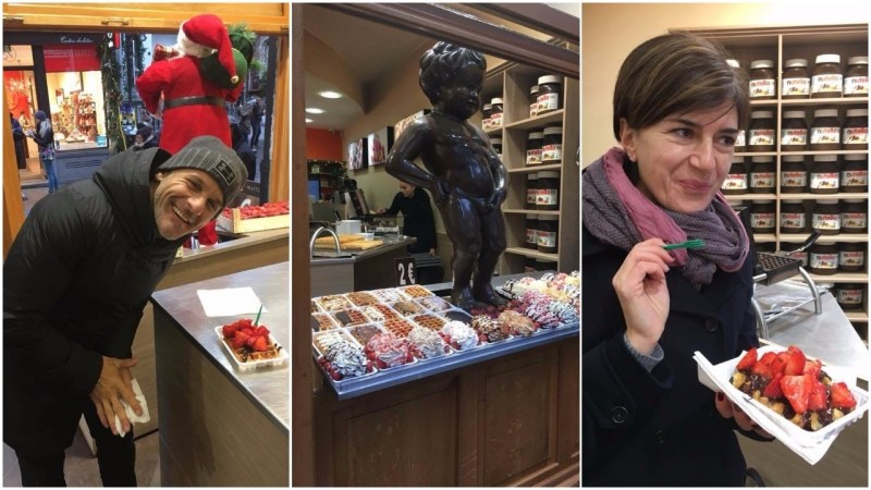 Популярни български спортисти се отдадоха на шоколадови изкушения в Брюксел