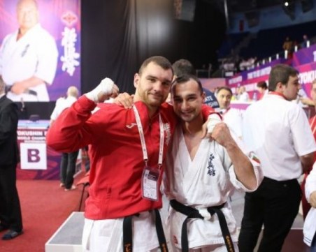 Браво! 6 медала за България на Световното по карате, братята Команови се борят за злато утре