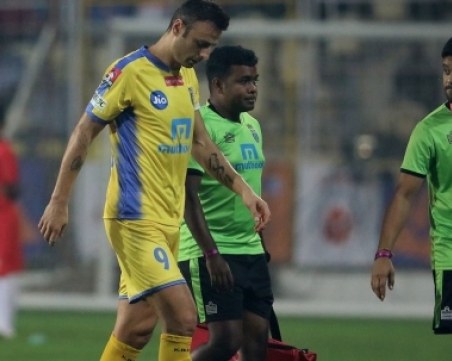 Бербо се контузи, тревога в Керала Бластърс