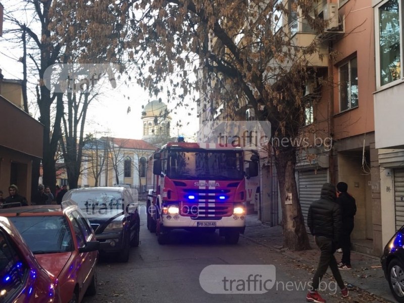 27-годишен клошар е запалил пожара в центъра на Пловдив СНИМКИ