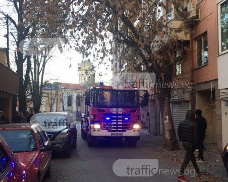 27-годишен клошар е запалил пожара в центъра на Пловдив СНИМКИ