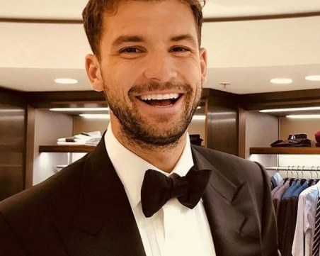 Григор Димитров обра точките на бляскава вечеря в Монте Карло СНИМКИ