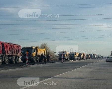 Подготвят за пускане новото платно на Пловдив – Асеновград СНИМКИ