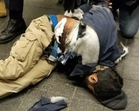 Задържаха заподозрян за експлозията в Манхатън, привързал бомба към тялото си СНИМКА