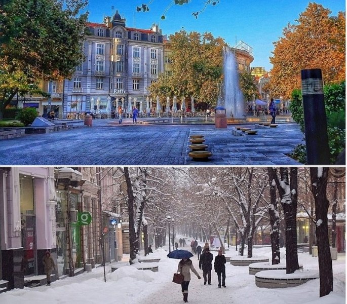 Пловдив ще се радва на пролет, но в понеделник идва снегът!