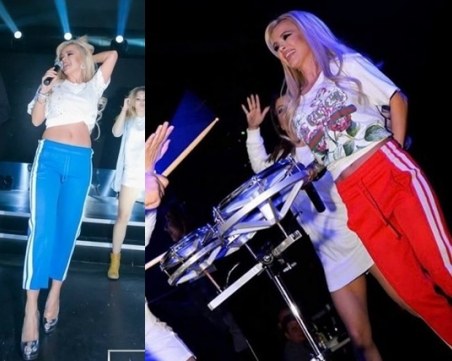 И Мария се появи по анцуг, копира Никол Шерцингер