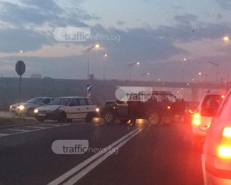 Катастрофа затапи един от изходите на Пловдив СНИМКИ