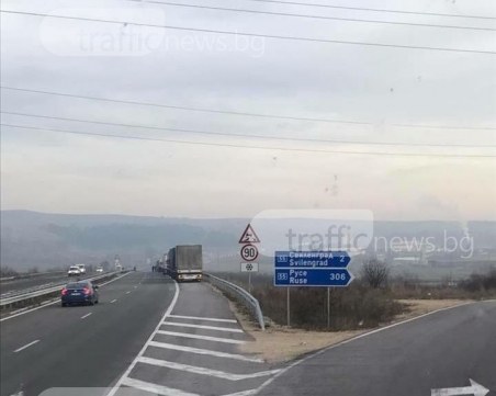 Отново километрична опашка на българо-турската граница