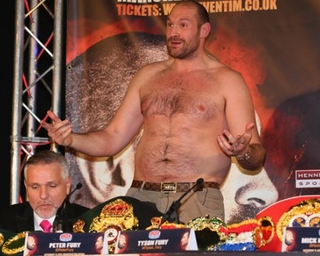 Тайсън Фюри: Джошуа, къде си, момче? Идвам за теб, глупако!