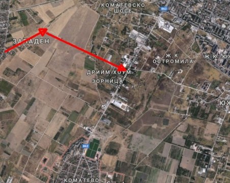 Свързват Прослав и Коматево с чисто нов път, ще изникне ли нов квартал покрай него? СНИМКИ