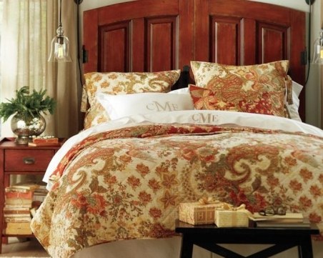 Красиви идеи за украса на спалнята ви за Коледа СНИМКИ