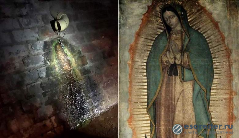 Чудо преди Коледа! Ликът на Дева Мария се появи на каменна стена