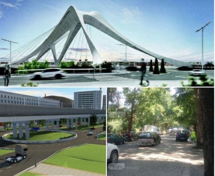 Реконструират три ключови булеварда паралелно с новия мост над Марица