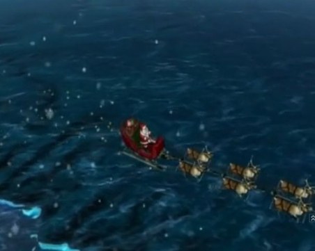 Къде е Дядо Коледа? Да проследим пътя му