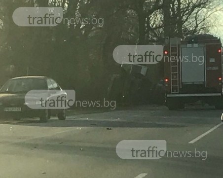 Жестоко меле! Две деца и жена загинаха край Пловдив СНИМКА