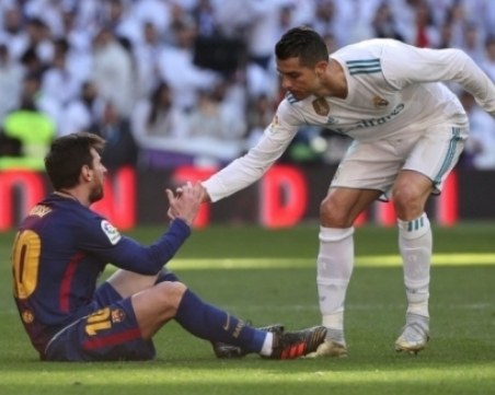 Ето какво си казаха Роналдо и Меси след шоуто Реал - Барса