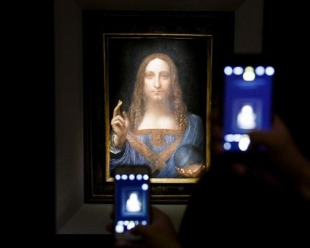 Ретуширана се оказа картината “Спасителят на света“ от Леонардо да Винчи