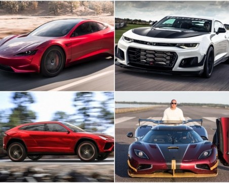 Десетте най-бързи и мощни коли на 2017-а СНИМКИ