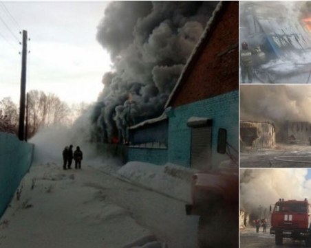 Късо съединение предизвика пожар и уби 10 работници във фабрика ВИДЕО