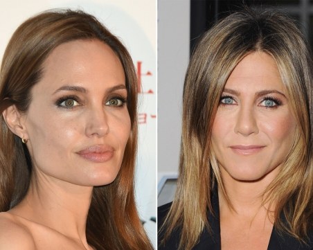 Анджелина Джоли и Джен Анистън за първи път от години застават една до друга