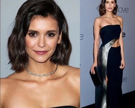 Нина Добрев събра погледите на наградите Златен глобус СНИМКИ