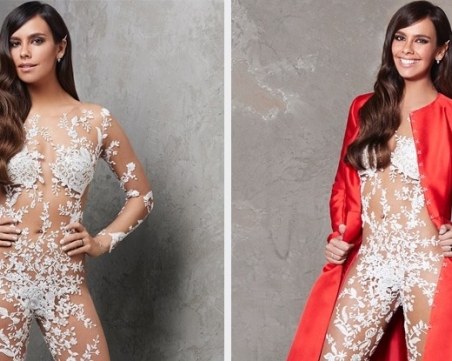 Прозрачен сватбен гащеризон - нов тренд при сватбеното облекло СНИМКИ