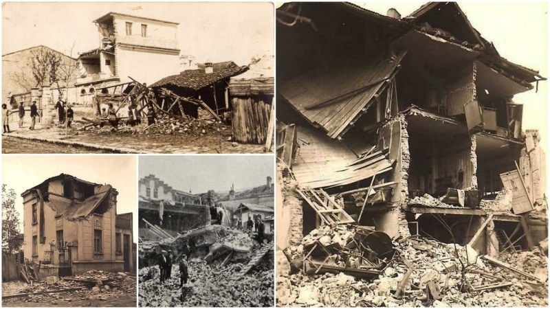 Уникални снимки показват щетите от опустошителното земетресение в Пловдив