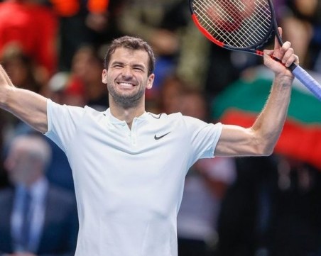 Григор Димитров отново с победа ОБНОВЕНА