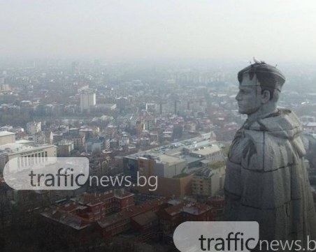 Гълъб русофил сви гнездо върху шапката на Альоша СНИМКИ