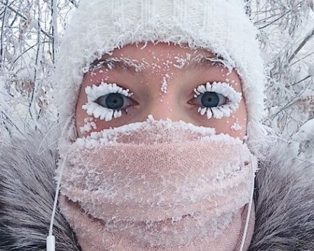 Най-студеното село в света с нов рекорд! Термометърът се счупи при -62 градуса СНИМКИ