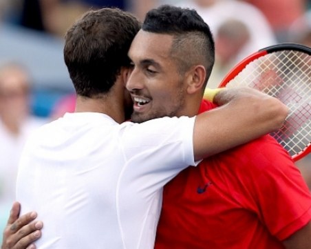 Ник Кирьос: Григор ми е добър приятел