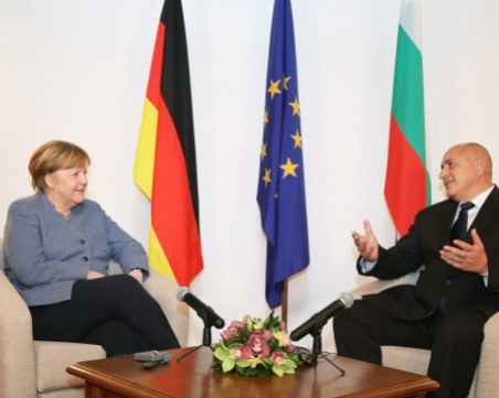 Ангела Меркел: Ще продължим да помагаме на България, следващата цел е Шенген