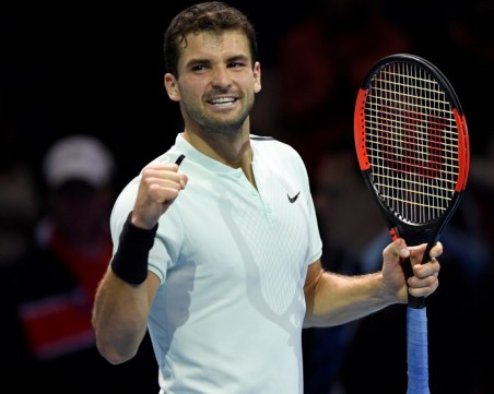 Григор Димитров с контузия, чака резултатите от изследванията