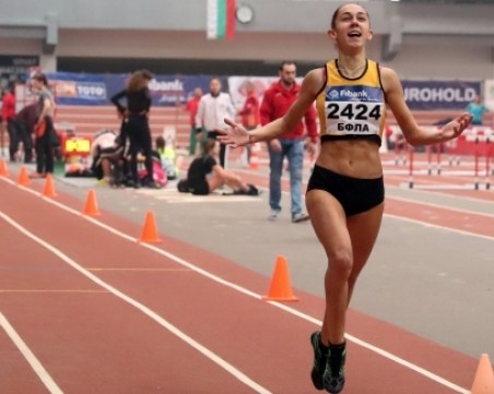 Лили Георгиева с две титли от държавното по лека атлетика