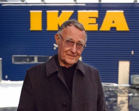 Почина мултимилиардерът основател на ИКЕА