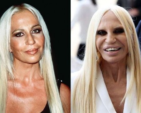 Модната икона Донатела Версаче започва да изглежда все по...зловещо СНИМКИ