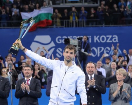 Григор пропуска турнира в София, сменя го шампион от Големия шлем ОБНОВЕНА