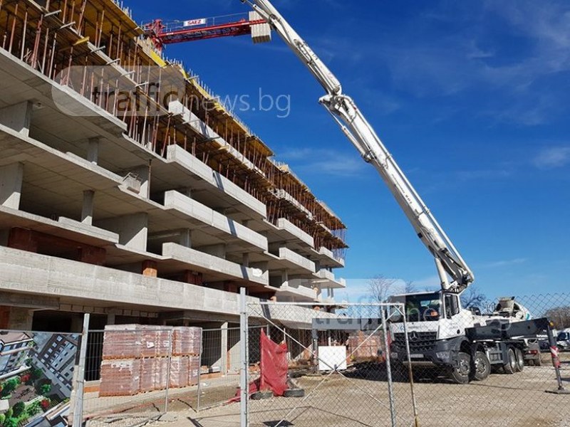 Пловдив изпревари София по строителство! Нови 206 жилища се строят, а 1642 са със зелена светлина