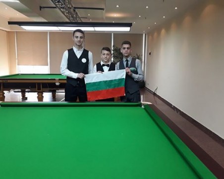 Пловдивчани с достойно представяне на европейското по снукър
